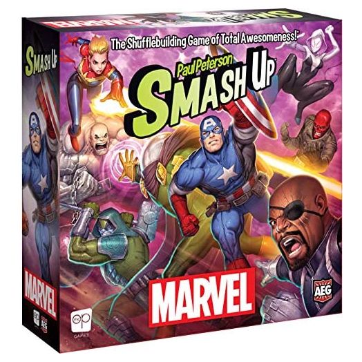 USAOPOLY Smash Up: Marvel, Officially Licensed by Alderac Entertainment Group (AEG)