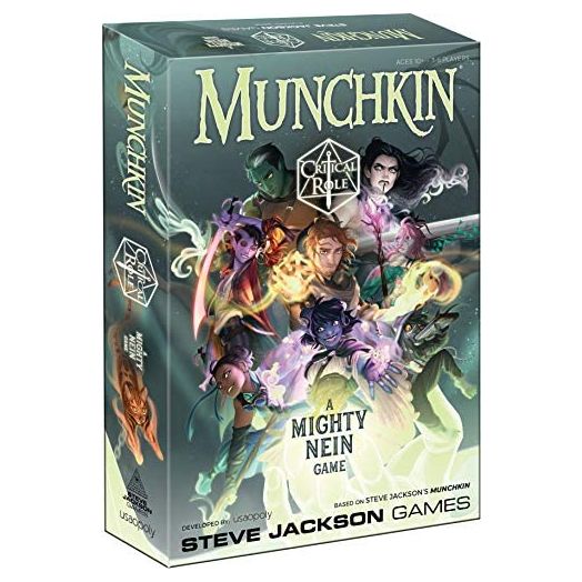 USAOPOLY Munchkin: Critical Role Card Game, Mighty Nein Campaign
