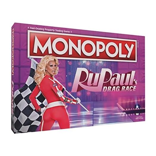 Monopoly RuPaul’s Drag Race | Officially Licensed Collectible Board Game | Play as Checkered Flag, Lipstick, Roll of Duct Tape, and More | Based On Hit Reality TV Series for 6 Players