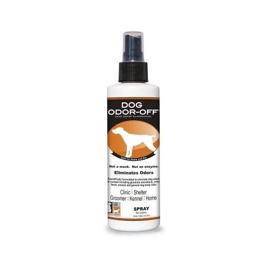 Thornell Dog Odor-Off Dog Odor Eliminator Spray–8 oz Ready to Use Pet Urine Odor Eliminator Spray-Pet Odor Eliminator for Home for Urine, Glandular Secretions, Feces Odors on Carpet, Cages,& More