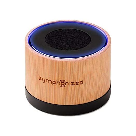 Symphonized NXT Premium Genuine One Piece Solid Hand Carved Bamboo Wood Bluetooth Portable Speaker. Compatible with All Bluetooth iOS Devices, All Android Devices and Mp3 Players
