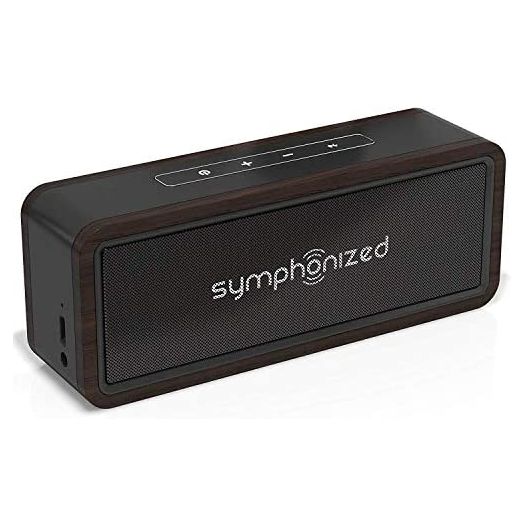 Symphonized NXT 2.0 Bluetooth Wireless Portable Speaker, Dual-Driver Audio Player, AUX Cable Included for Wired Listening, Universal Compatibility (Black)