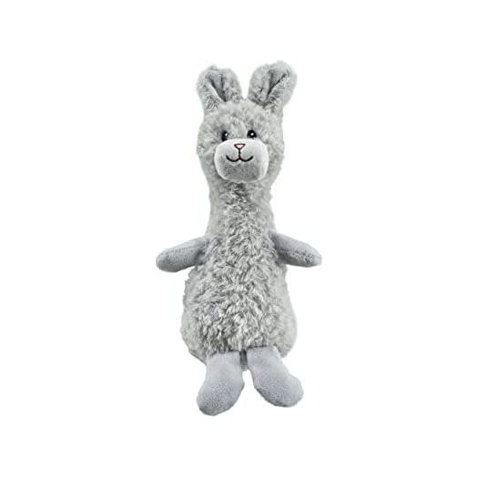 Outward Hound Scruffles Bunny Plush Squeaky Dog Toy, Small