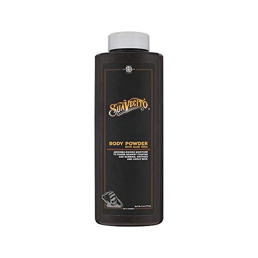 Suavecito Body Powder with Aloe Vera, 6oz