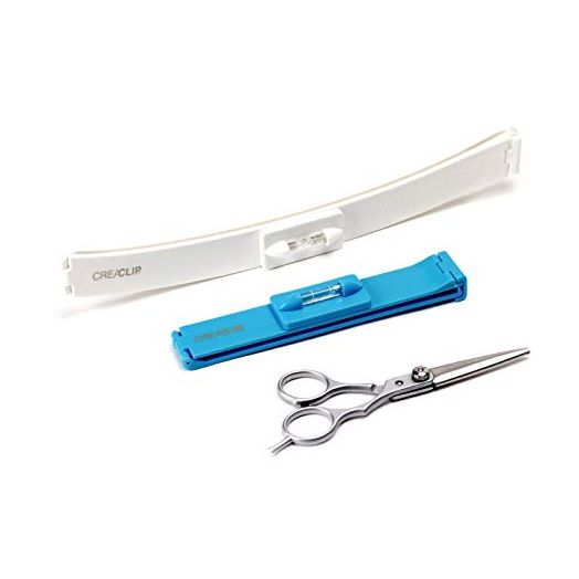 Original CreaClip Set and Scissors Hair Cutting Tool, As seen on Shark Tank