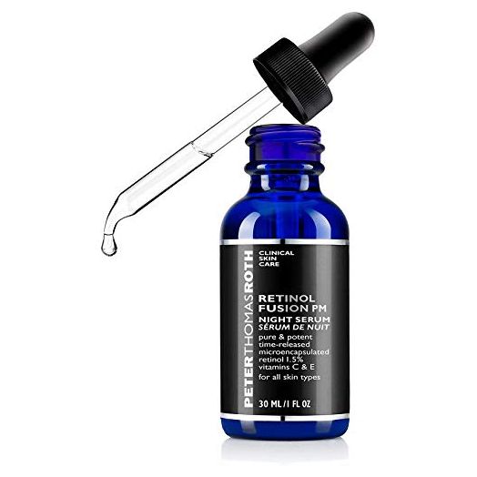Peter Thomas Roth | Retinol Fusion PM Night Serum | Hydrating Retinol Facial Serum, 1.5% Microencapsulated Retinol for Fine Lines, Wrinkles, Uneven Skin Tone, Texture and Radiance