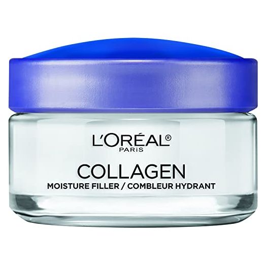 L'Oreal Paris Skincare Collagen Face Moisturizer, Day and Night Cream, Anti-Aging Face, Neck and Chest Cream to smooth skin and reduce wrinkles, 1.7 oz