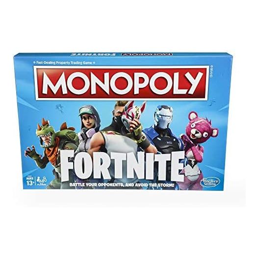 MONOPOLY: Fortnite Edition Board Game Inspired by Fortnite Video Game Ages 13 and Up