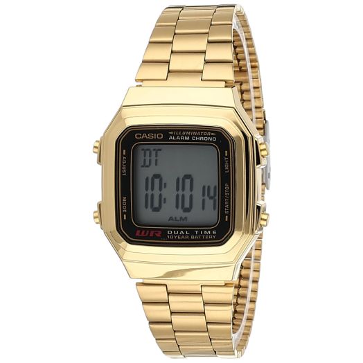 Casio Watch - A178WGA1A (Size: Men)