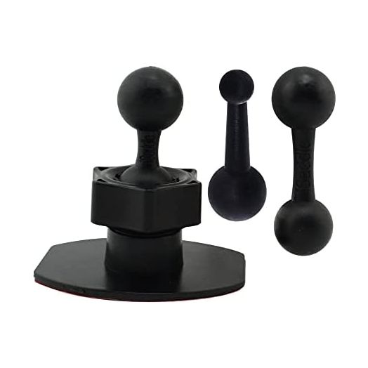 iSaddle CH370 3M Adhesive Sticky Mount Holder for All Garmin Nuvi GPS Navigator - Car Dashboard/Desk Mount Holder with Exclusive 17mm Ball Connection