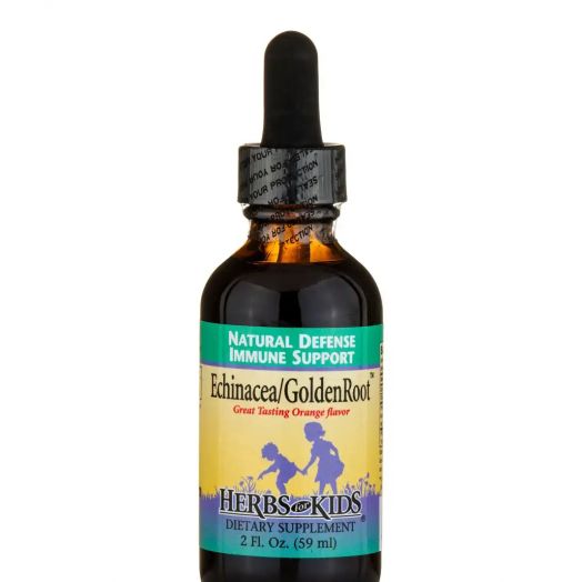 Herbs for Kids Echinacea / GoldenRoot, Orange Flavor - 2 fl. oz (59 ml)