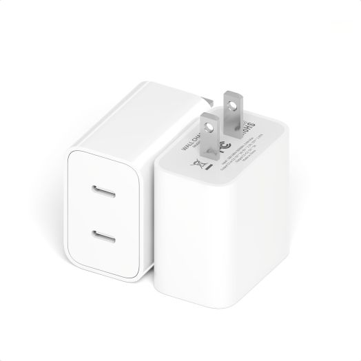 USB C Charger Block,2Pack Dual PD Port Type-C Fast Travel Charging Plug Power Adapter Compatible with iPhone 15/15 Pro/14/13/12/11/SE/XS, iPad,Galaxy, Pixel 4/3 and More