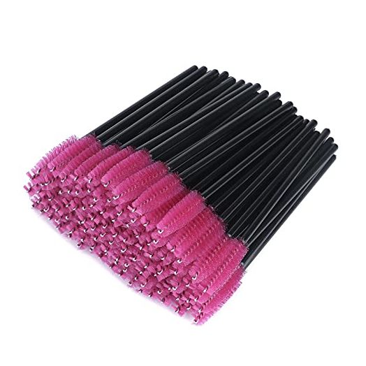 G2Plus Disposable Eyelash Mascara Brushes Wands Applicator Makeup Kits (100 Pack)