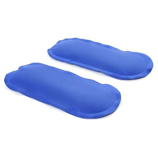 Thrive Cold Compress Ice Packs (2 Count) – Reusable Ice Pack for Injury – Soft Touch Gel Ice Pack for Pain Relief & Rehabilitation (Light Blue)