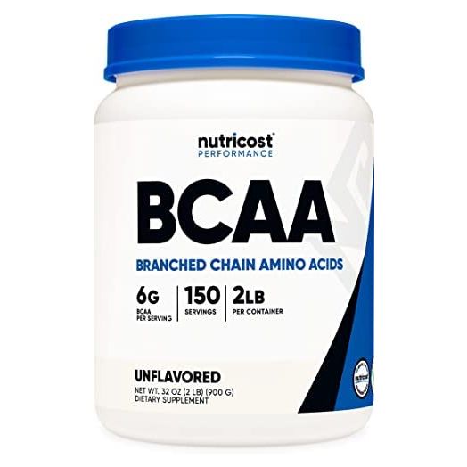 Nutricost BCAA Powder 2:1:1-150 Servings (Unflavored)
