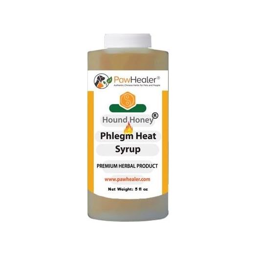 Dog Cough Remedy-Hound Honey Syrup (Phlegm-Heat) - for Loud, Honking Coughs - 5 fl oz …