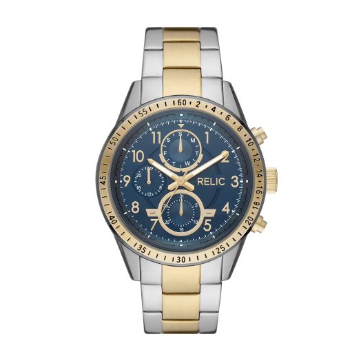 Relic by Fossil Men's Emmet Quartz Stainless Steel Sport Watch