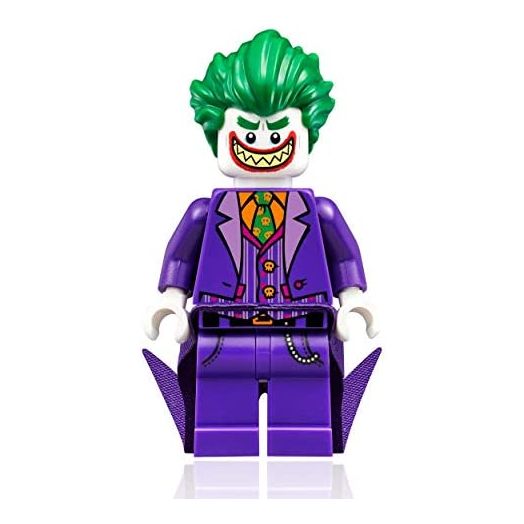 The LEGO Batman Movie Minifigure - Joker with Large Grin and Cape (30523)
