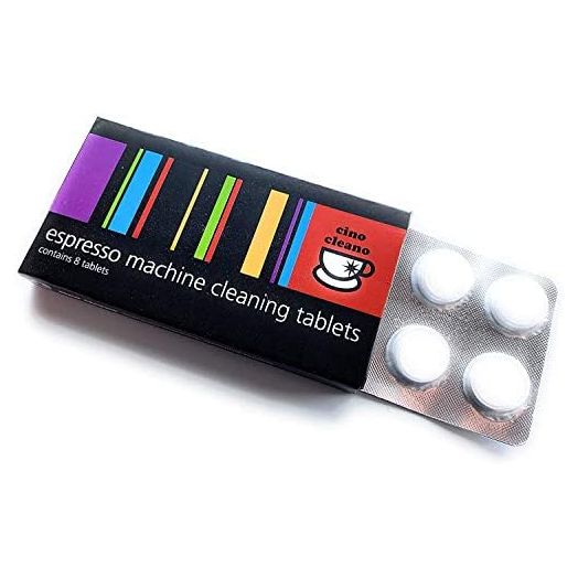 Cino Cleano Espresso Machine Cleaning Tablets (8 Count) (Pack of 1)