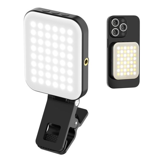 Sensyne Magnetic Selfie Light, LED Fill Light Compatible with Magsafe, iPhone, Android, iPad, Laptop, for Selfies/Photography/TikTok/Zoom Calls/Video Conference