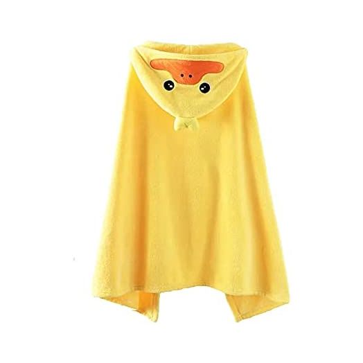 YEBON Kids Hooded Towel Soft Absorbent Bath Towel with Cute Frog Design for Babie, Toddler, Infant Perfect Shower Gifts for Boys and Girls 28" x 55"