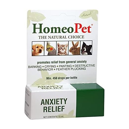 HomeoPet Anxiety Relief, Anxiety Support for Pets, 15 Milliliters