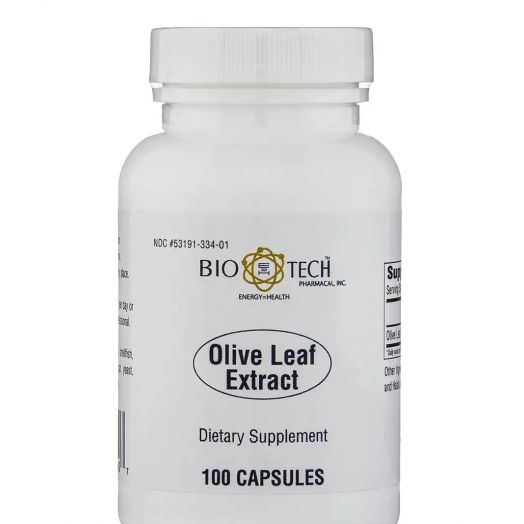 Bio-Tech Pharmacal Olive Leaf - 100 Capsules