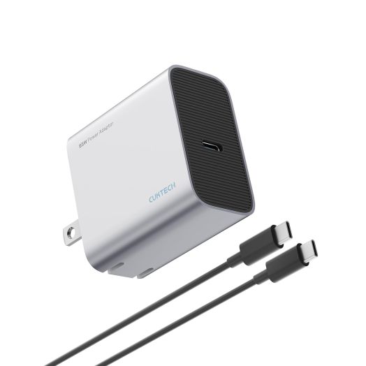 65W USB C Charger, PD 3.0/ PPS Fast Charger, Foldable Wall Charger with 6ft 5A C-C Charging Cable for MacBook Air/Pro, Laptops, Tablets, iPhone 15/14/13 Series, Samsung and More