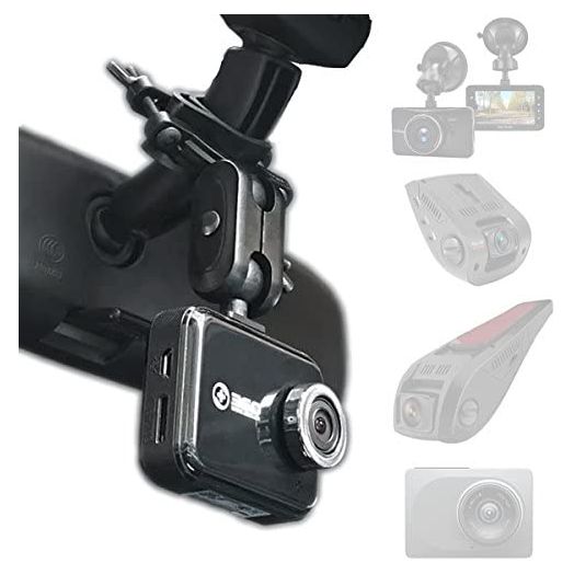Dash Cam Mirror Mount Kit for Rexing V1,Falcon F170,Z-Edge,Old Shark,YI,Kdlinks X1,VANTRUE and Most Dash Camera and Car Camera