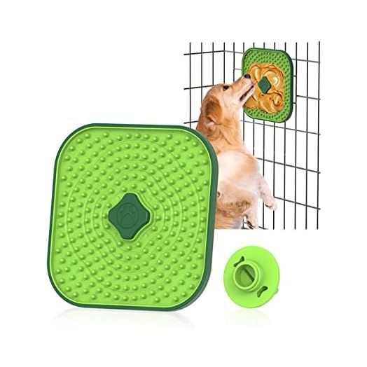 Dog Crate Training & Behavior Aids for Puppies,Crate Toys for Dogs Anxiety Relief Boredom and Stimulating Slow Feeder Lick Plate Training Tool Supplies Multipurpose Puppy Licking Toy Pad