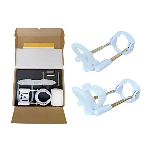 White penile Traction Device Effective Male penile Enlargement kit penile Enlargement Stretching Exercise kit Wearable pennis Enlargement Device Male Penis Training Device