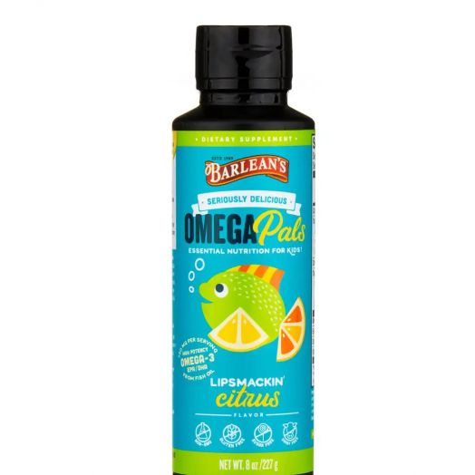 Barlean's Seriously Delicious Omega Pals, Lipsmackin' Citrus Flavor - 8 oz (227 Grams)
