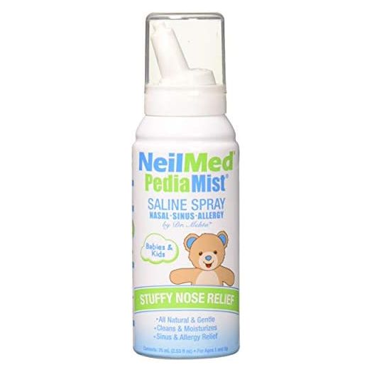 NeilMed Pediamist Pediatric Saline Spray, 2.53 Fl. Oz (Pack of 1) - Packaging May Vary