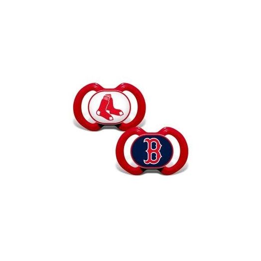 Baby Fanatic MLB RED SOX 2-Pack Pacifier