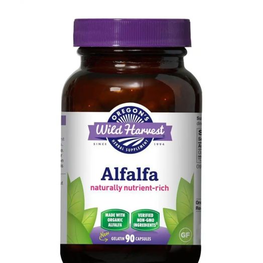 Oregon's Wild Harvest Alfalfa - 90 Gelatin Capsules