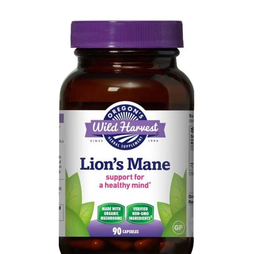 Oregon's Wild Harvest Lion's Mane - 90 Capsules