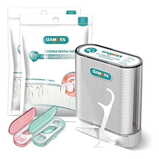 Dental Floss Picks-Floss Dispenser Portable Storage Box Flossers