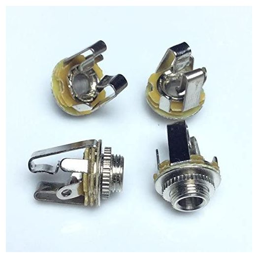 CESS 3.5mm Stereo 3-Pole (3-Pin) TRS Plug Jack Socket Adapter Cables Connectors - 10 Pack