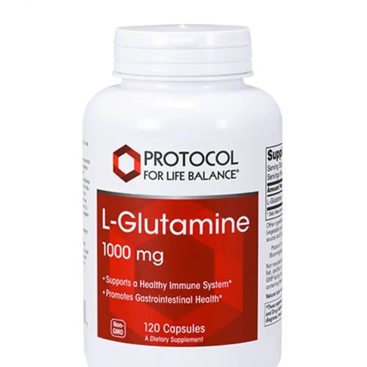 Protocol for Life Balance L-Glutamine 1000 mg (Extra Strength) - 120 Capsules