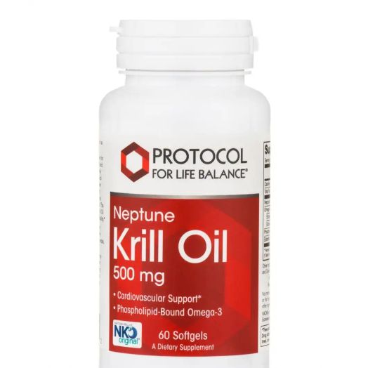 Protocol for Life Balance Neptune Krill Oil 500 mg - 60 Softgels