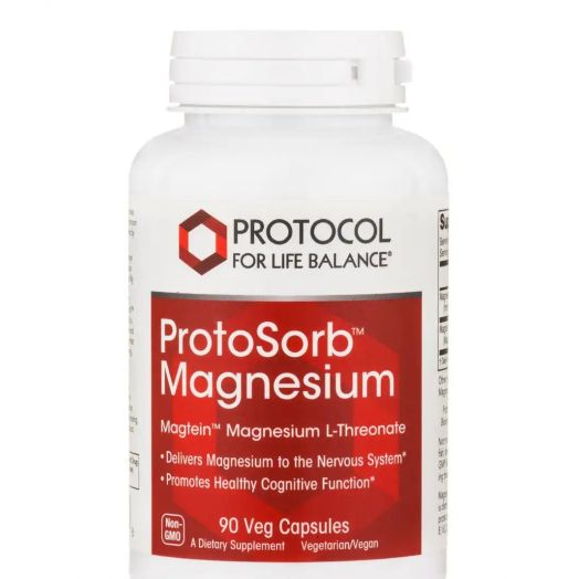 Protocol for Life Balance ProtoSorb Magnesium (Magtein Magnesium L-Threonate) - 90 Veg Capsules