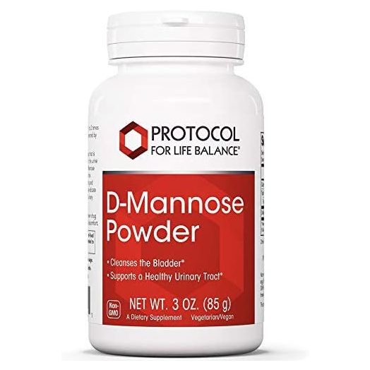 Protocol D-Mannose Powder - Bladder, Kidney, and Urinary Tract Health - 3 Oz