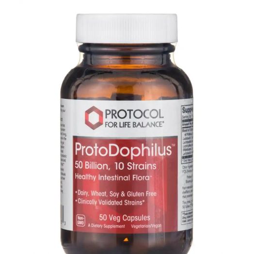 Protocol for Life Balance ProtoDophilus 50 Billion / 10 Strains - 50 Veg Capsules