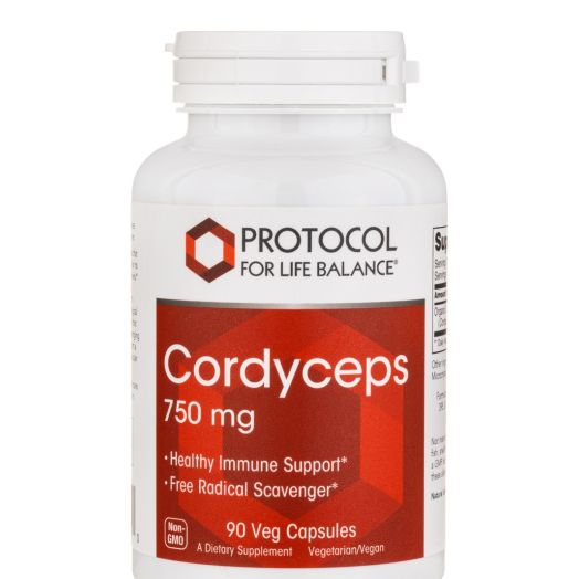 Protocol for Life Balance Cordyceps 750 mg - 90 Veg Capsules