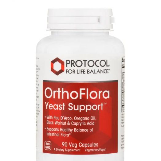 Protocol for Life Balance OrthoFlora Yeast Support - 90 Veg Capsules