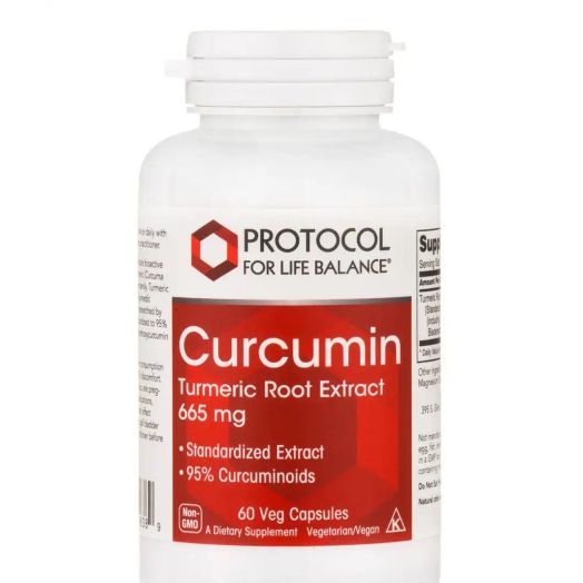 Protocol for Life Balance Curcumin (Turmeric Root Extract) 665 mg - 60 Veg Capsules