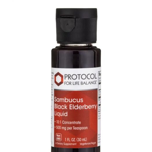 Protocol for Life Balance Sambucus Black Elderberry Liquid - 1 fl. oz (30 ml)