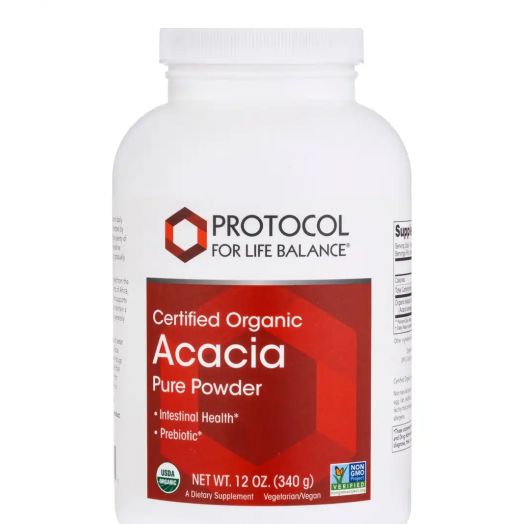 Protocol for Life Balance Certified Organic Acacia Pure Powder - 12 oz (340 Grams)