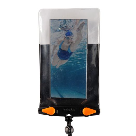 Aquapac Waterproof PlusPlus Phone Case, Lanyard, iPhone and Android, Made in The UK, Hiking, Mountain Biking, Running Accessory, Travel Essential, 5 Year Warranty, Eco Friendly, Black