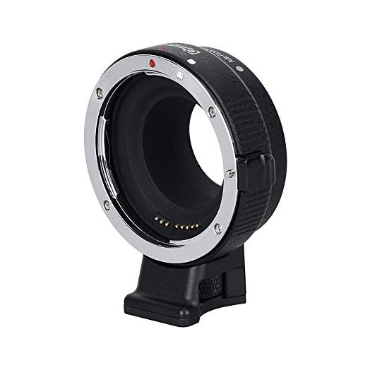 Commlite cm-EF-EOS M Auto-Focus Lens Mount Adapter for EF/EF-S Lens to Canon EOS M (EF-M Mount) Mirrorless Camera Lens Converter Ring for Canon EOS M1 M2 M3 M5 M6 M10 M50 M100